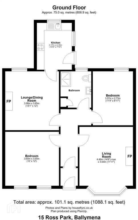 52, The Grove, WAKEFIELD floorplan
